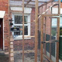 Paws Cabin Catio 6ft x 8ft x 8ft Tall ๐งโ๏ธ๐พ๐ฟ  Paws Cabin Catio 6ft x 8ft x 8ft Tall ๐งโ๏ธ๐พ๐ฟ